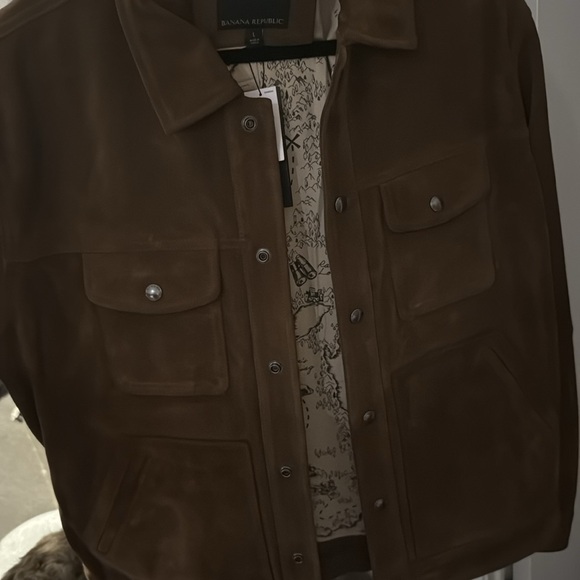 Banana republic leather jacket - Picture 8 of 10